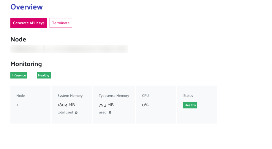 Typesense API 密钥生成